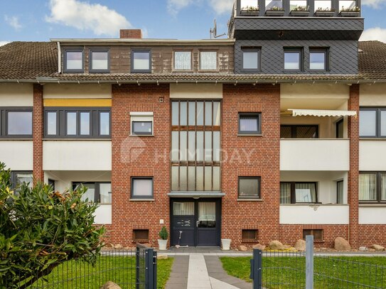 Großzügige 4-Zimmer-Wohnung mit Loggia, Stellplatz und Garage in zentraler Vechtaer Nachbarschaft