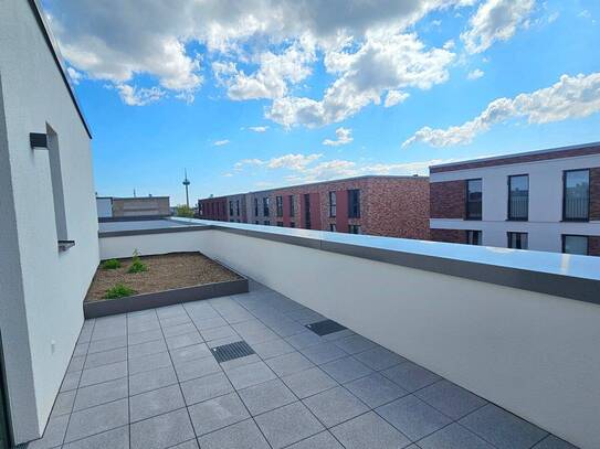 ***NEUBAU im EHRENVEEDEL***Wohnquartier -Am alten Güterbahnhof- in Köln-Ehrenfeld • Tolles 3 Zimmer Penthouse mit 2 Ter…