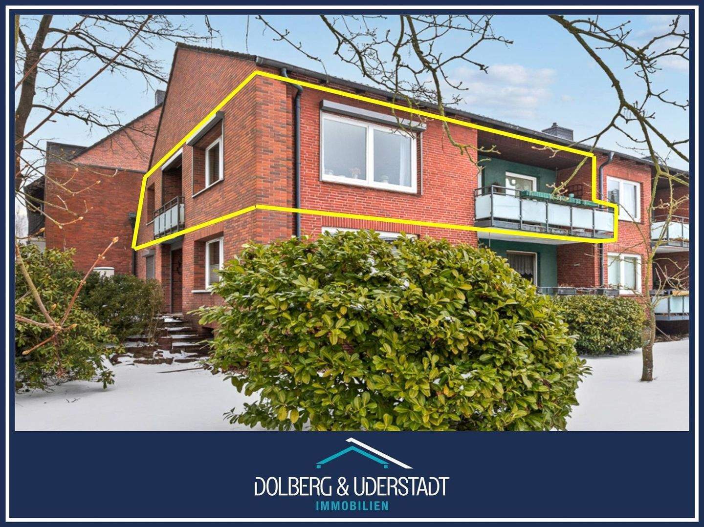 4 Zimmer Wohnung im 1.OG mit zwei Balkone Süd-Westlage in ruhiger Wohnlage in Oldenfelde