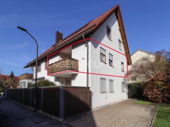 Modernes 1-Zimmer-Apartment in ruhiger, stadtnaher Lage mit Südbalkon