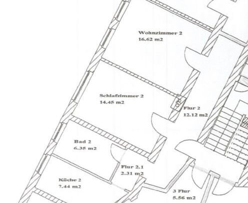 Berliner Straße 3a - geräumige Zweiraumwohnung