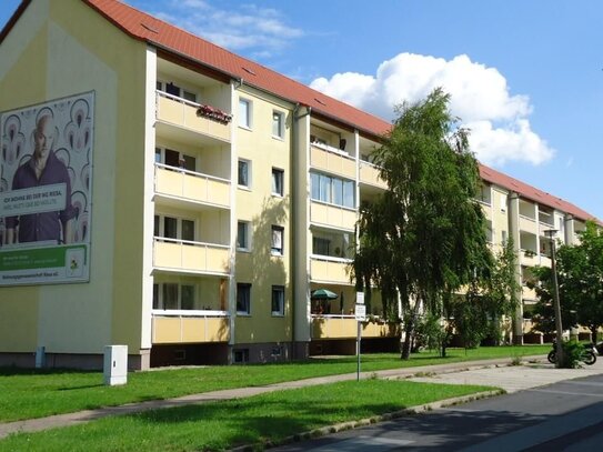 Riesa-Weida: Tolle 3-Raum-Wohnung mit Balkon