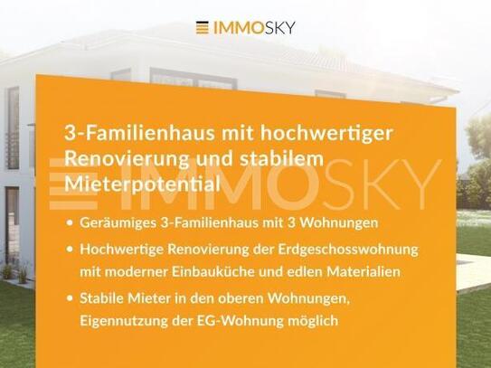 ** 3 Familienhaus - Mehrgenerationenprojekt oder Kapitalanlage **