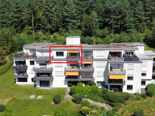 2 Zimmer-Wohnung in herrlicher Aussichtslage über Baiersbronn