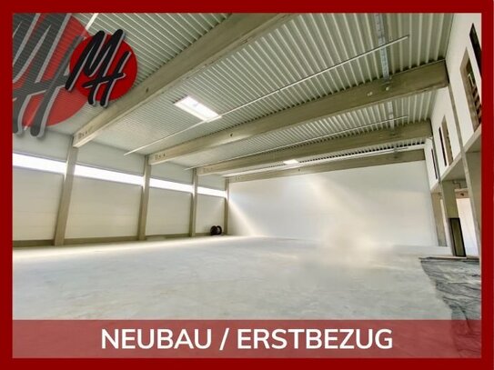 NEUBAU / ERSTBEZUG - AB Q3-2024 - Lager (900 m²) & Büro-/Mezzanine (300 m²)