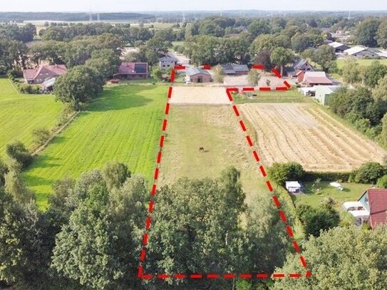 immo-schramm.de: Ihr Traumhof: neuer Bungalow mit Stallgebäude und Weidefläche