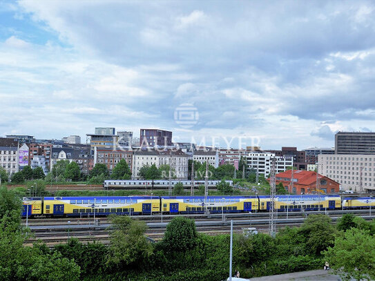 Provisionsfrei Lastenaufzug Büroloft faire Miete geringe NK - Ausblick - Nh. HafenCity