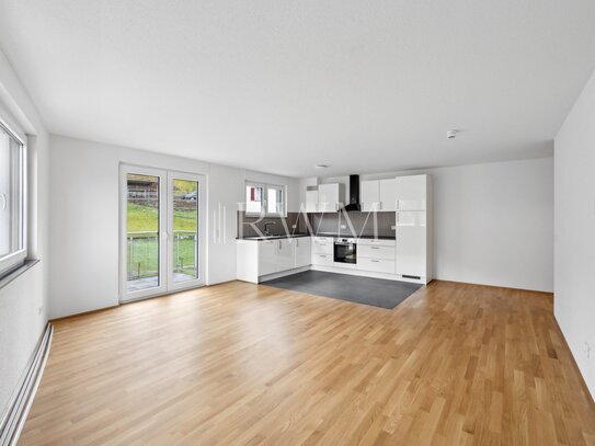 Hochwertige 2-Zimmer-Neubauwohnung mit Balkon + Duplex-Stellplatz in bester Lage von Altensteig