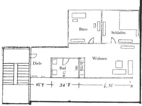 +++ Gemütliche 2,5-Zimmer Dachgeschoss-Wohnung in Langenbach bei Freising +++