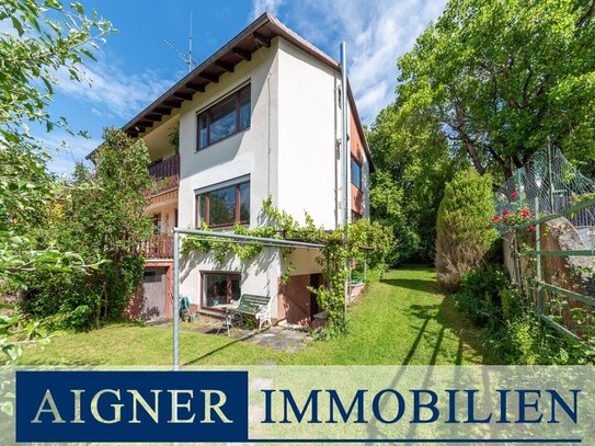 Aigner - Grafrath nähe Ammersee! 1-2 Familienhaus auf herrlichem 796m² Südgrundstück