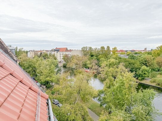 Luxus Penthouse mit unverbaubarem Spreeblick und 360° Dachterrasse