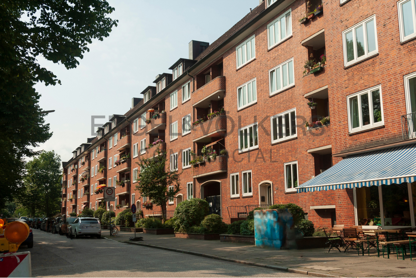 Super gepflegte Wohnanlage mit 38 Einheiten in Hamburg-Eilbek