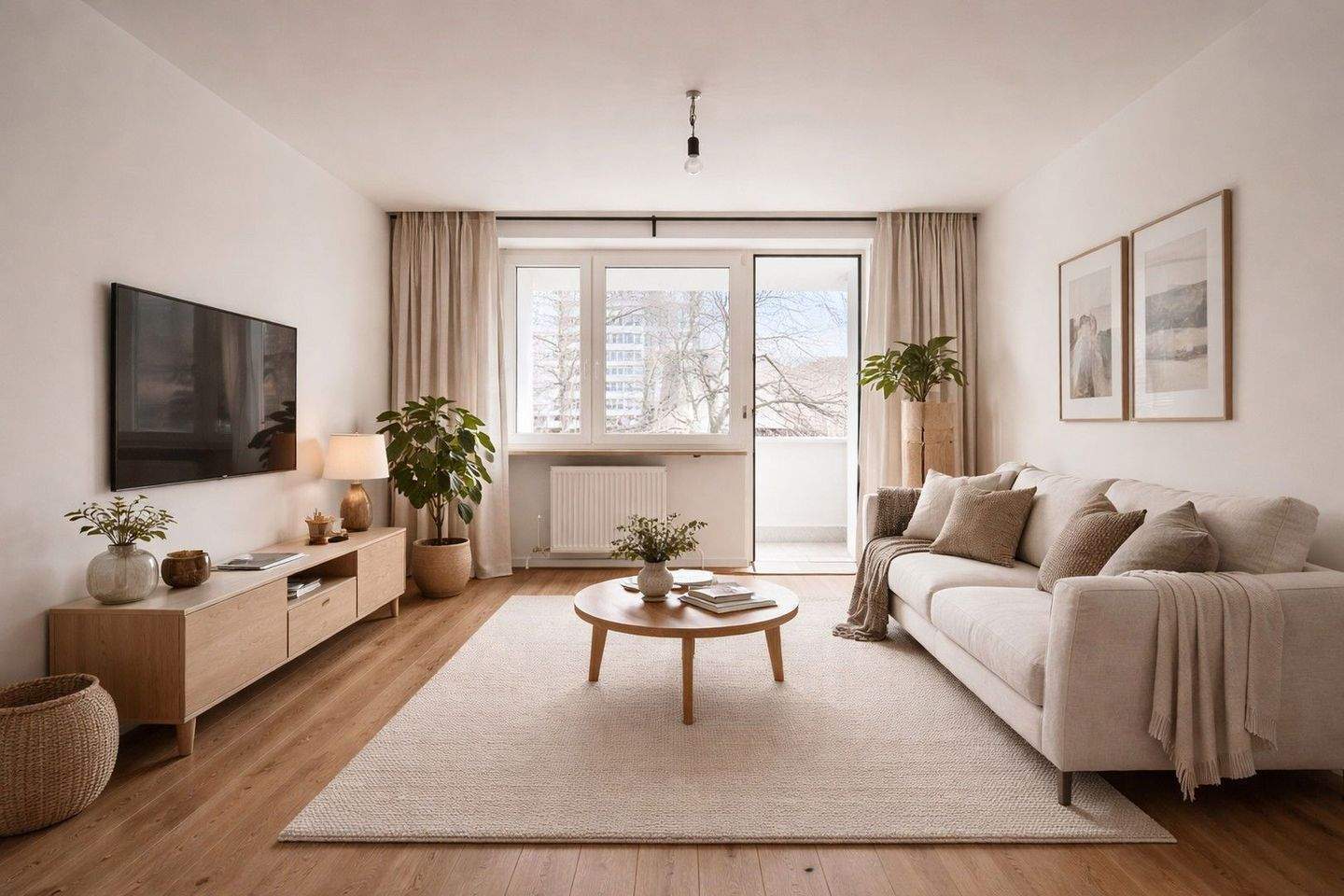 Geschmackvolle & kernsanierte 3-Zi-Wohnung | ERSTBEZUG | Parkett + Feinstein + Einbauküche + Balkon