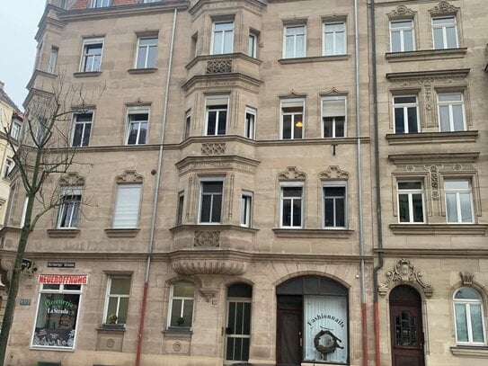 Schöne 3-Zimmer-Jugendstil-Wohnung mit Balkon in der Nähe des Stadtparks