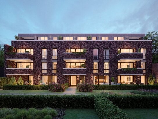 Familiengerechter Neubau mit S/W-Balkon und Blick ins Grün in Fuhlsbüttel