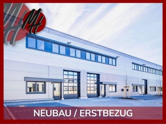 NEUBAU / ERSTBEZUG - AB Q1-2024 - Lager-/Logistik (1.850 m²) & Büro-/Mezzanine (450 m²)