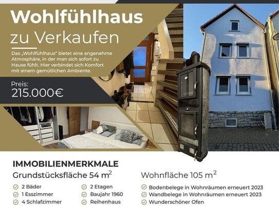 Wohlfühlhaus | Reihenhaus | von Privat | Provisionsfrei |