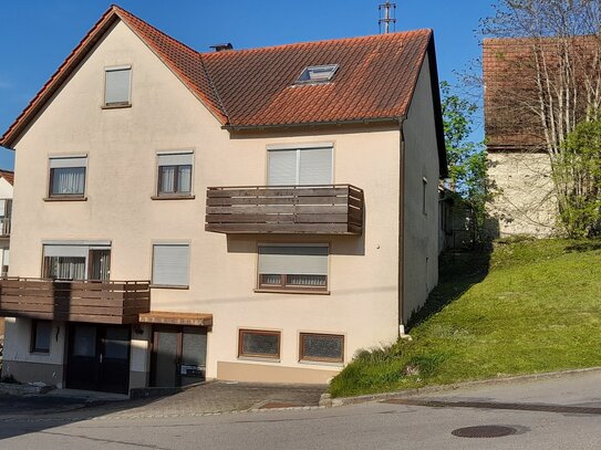 1- bis 2-Familienhaus mit 7 Zi., + optional 2. kl Grundstück +optional Werkstatt-/Garagengebäude