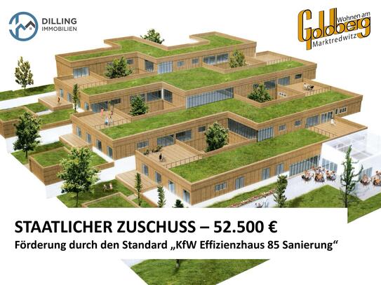 Exklusive 2-Zimmer-Wohnung "Wohnen am Goldberg"