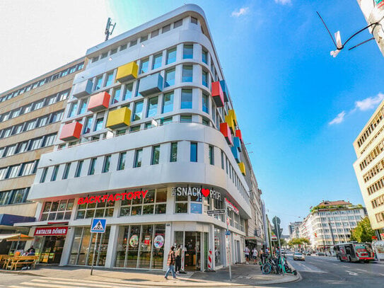 Direkt gegenüber dem Hauptbahnhof von Düsseldorf! Möbliertes Micro-Apartment auf 20m² mit Küche!