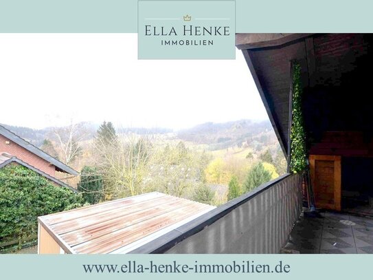 Wunderschöne, helle 3-Zimmer-Wohnung mit Balkon und schöner Aussicht in Lautenthal.