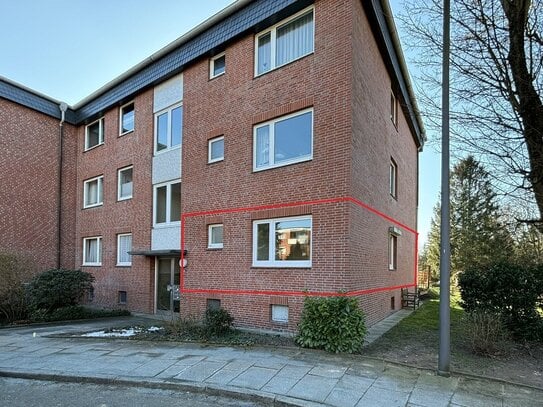 Sanierte 2-Zimmerwohnung mit moderner Einbauküche und großer Terrasse mit Südausrichtung / Erbpachtgrundstück bis 2064