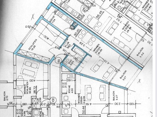 Schöne, vermietete 2-Zimmer-Wohnung in Lengfeld