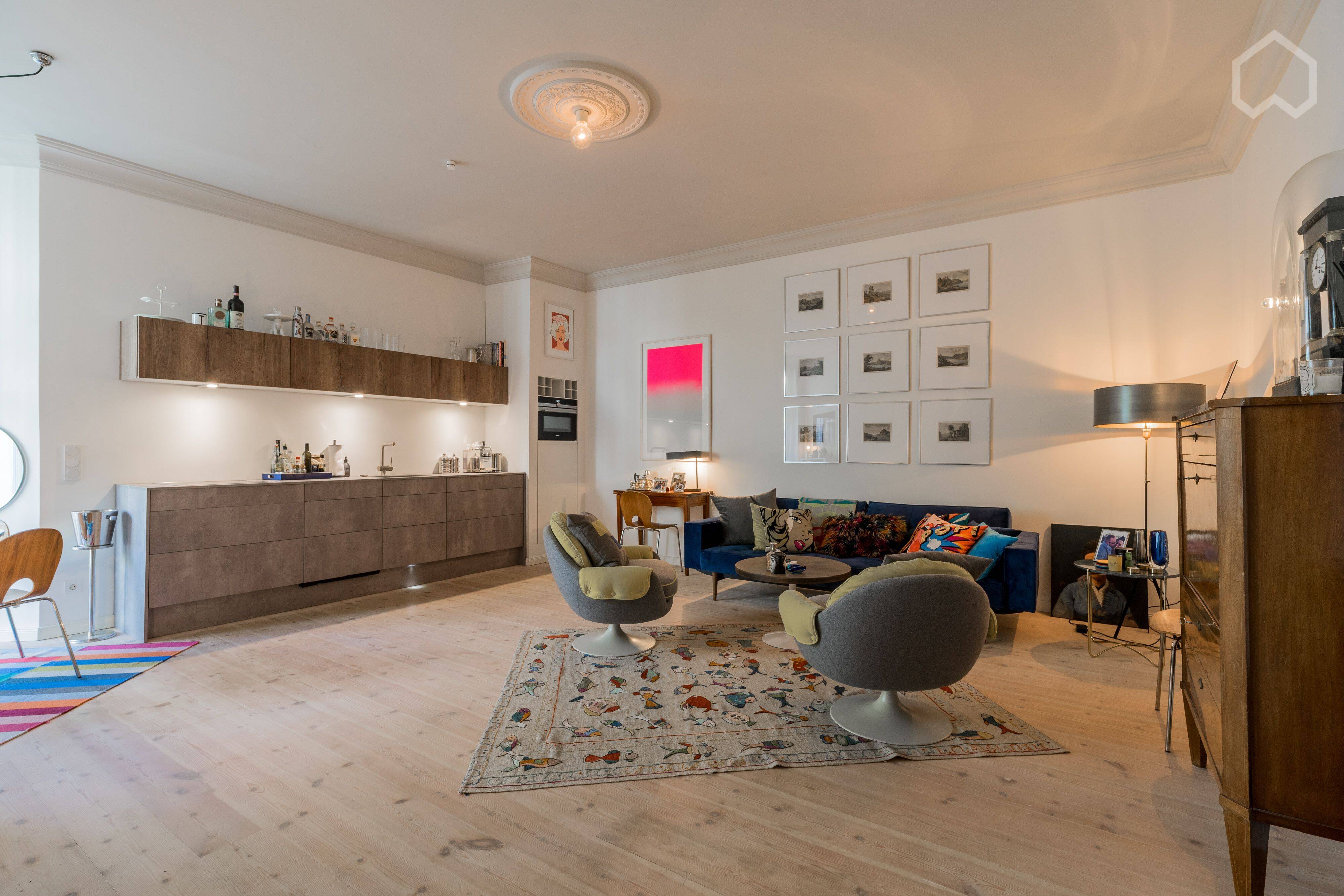 Modische, stilvolle Wohnung auf Zeit in Prenzlauer Berg (Berlin) - Foto 1