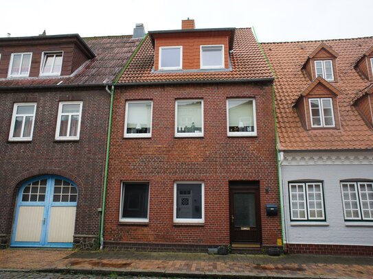 Ferien-Stadthaus auf zwei Etagen zwischen Eider und Treene in Friedrichstadt