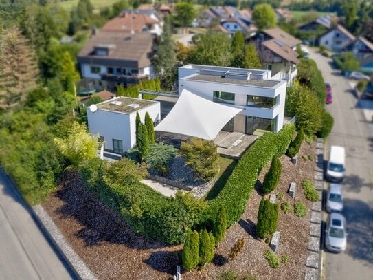 Modernes Einfamilienhaus im Bauhausstil in harmonischer Lage - Steinen Weitenau