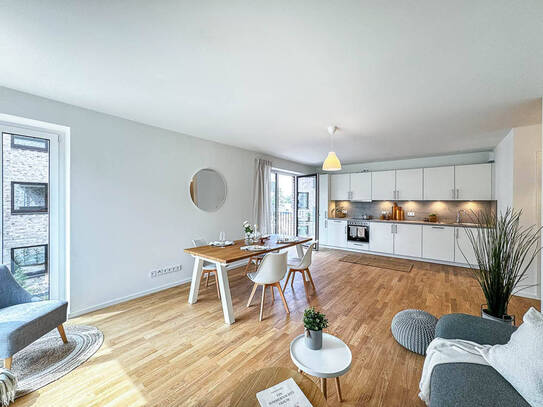 Neubau: Stilvolle 2-Zimmer-Wohnung mit Dachterrasse
