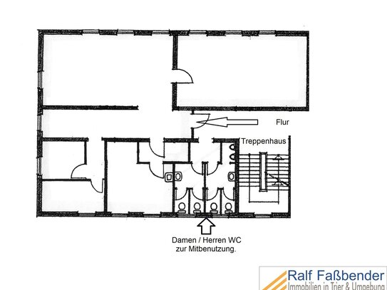 Trier-Euren, moderner Büro- Gewerbefläche (ca. 151 m²) ab sofort zu vermieten.