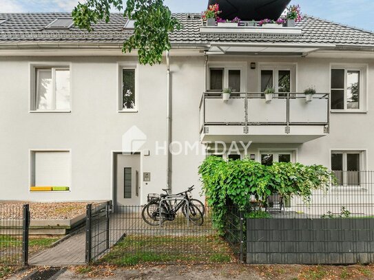 Moderne Dachgeschosswohnung mit 2 Zimmern und überdachter Dachterrasse