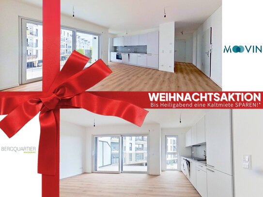 ++ Sparen mit Wohntraum zu Weihnachten: Lichtdurchflutete 2-Zimmer-Wohnung mit Balkon und EBK ++