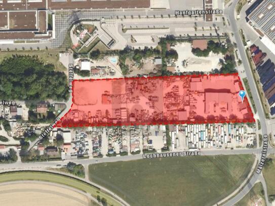 BEFESTIGTE, UMZÄUNTE FREI-/TEILFLÄCHEN BIS 11.458 M²
