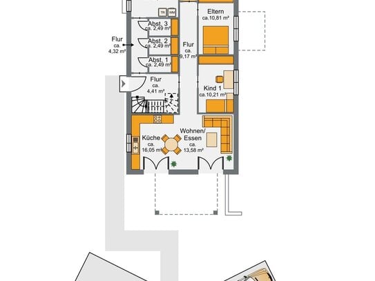 *** PROVISIONSFREI *** * 3,5-Zi.-Wohnung * Neubau * mit Balkon und PKW-Stellplatz