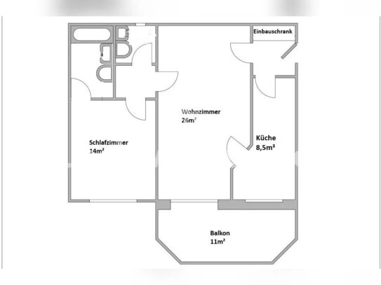 [TAUSCHWOHNUNG] 2-Zimmerwohnung im Herzen von Köln-Junkersdorf