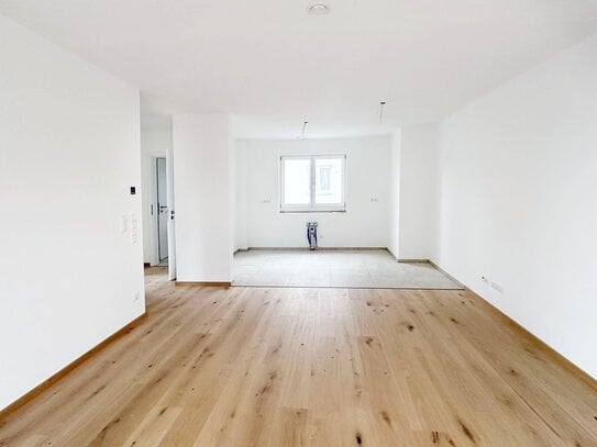 Geschmackvoller Neubau – 61 m2 große 2-Zimmer EG Wohnung mit Terrasse in Halfing