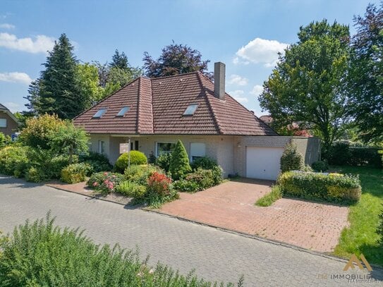 Familienfreundlicher Bungalow mit Garage und gewachsener Gartenanlage in Emstek.