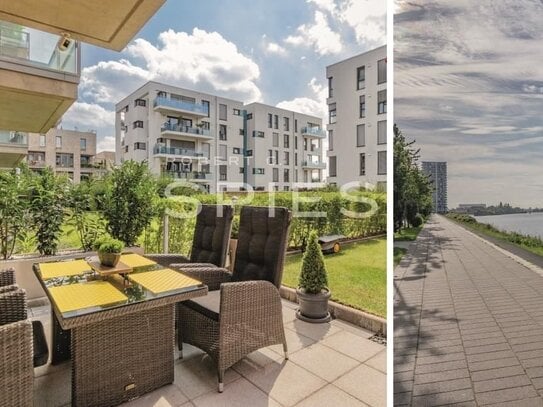 Maritimes Wohnen in der Überseestadt - 3-Zimmer-Eigentumswohnung mit Terrasse und Garten