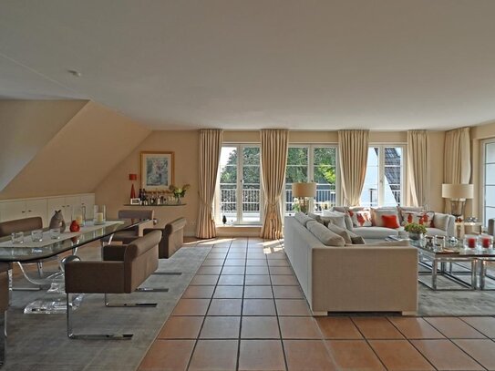 Fine Living in Heidhausen :) 150 m² Maisonette plus Gäste-App., Balkone, Aufzug & drei Garagen