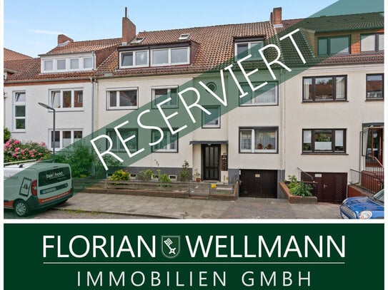 Bremen - Gete | Exklusive 6-Zimmer Maisonette-Wohnung mit Balkon in begehrter Lage