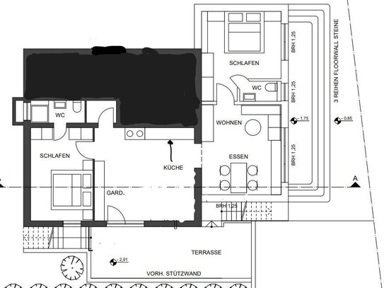 Souterrainwohnung in Weidenthal