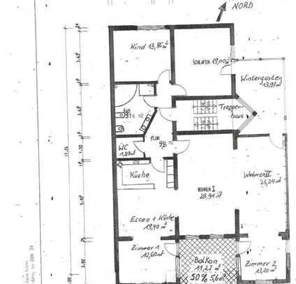 Vollständig renovierte 4,5-Zimmer-Wohnung mit Balkon und EBK in Steinheim (Kreis Ludwigsburg)