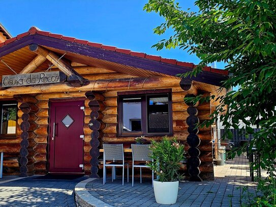 Ein Italienisches Restaurant, in einem Blockhaus!