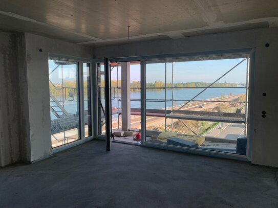 Rheinblick - drei letzte 2-Zimmer Wohnungen im Zollhafen, Provisionsfrei, Neubau, Erstbezug