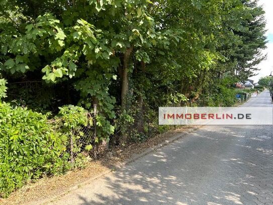 IMMOBERLIN.DE - Schönes Baugrundstück in herrlicher Naturidylle