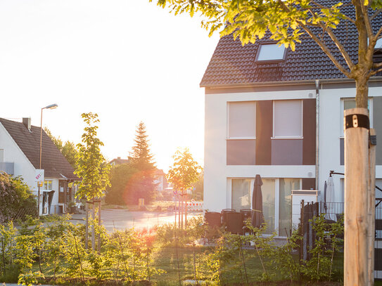 Familienidyll am Quartiersplatz