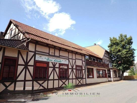 Landgasthaus mit drei Wohnungen im schönen Bad Sachsa Niedersachsen, vermietet, Urlaub, Natur, Freizeit