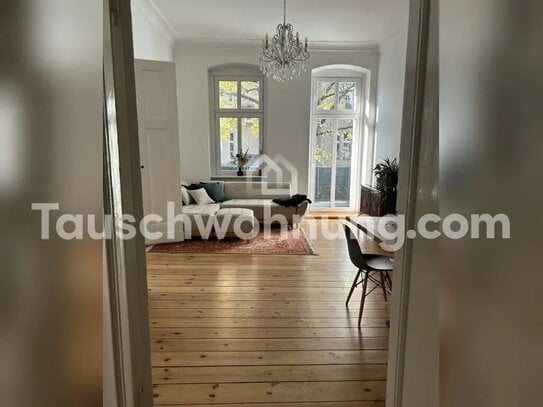 [TAUSCHWOHNUNG] Sanierte Altbauperle gegen 2+ Zi (P-Berg, NK, F-Hain, Mitte)